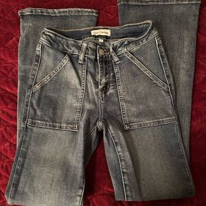 Ashley Mason Dark Blue Flare Jeans